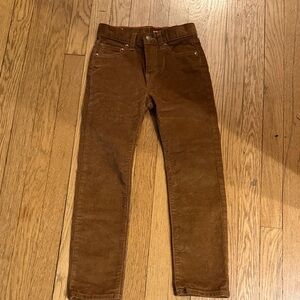 Crewcuts Boys' Brown Corduroy Pants New Without Tags